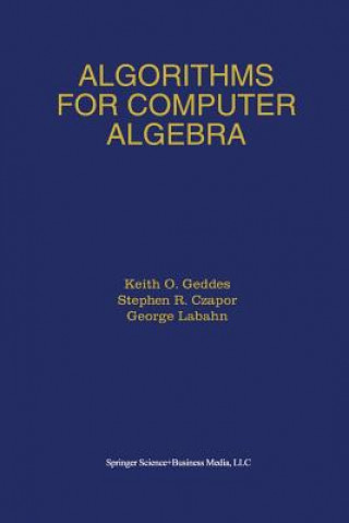 Algorithms for Computer Algebra