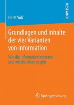 Grundlagen Und Inhalte Der Vier Varianten Von Information