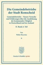 Die Gemeindebetriebe der Stadt Remscheid.