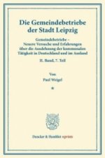 Die Gemeindebetriebe der Stadt Leipzig.