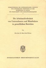 Die Arbeitszufriedenheit von Unternehmern und Mitarbeitern in gewerblichen Betrieben.