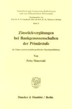 Zinsrückvergütungen bei Bankgenossenschaften der Primärstufe