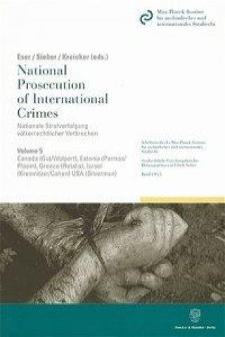 National Prosecution of International Crimes - Nationale Strafverfolgung völkerrechtlicher Verbrechen.