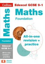 Edexcel GCSE 9-1 Maths Foundation All-in-One Complete Revision and Practice