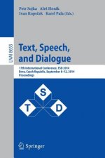 Text, Speech and Dialogue, 1