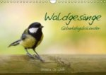 Waldgesänge - Geburtstagskalender (Wandkalender immerwährend DIN A4 quer)