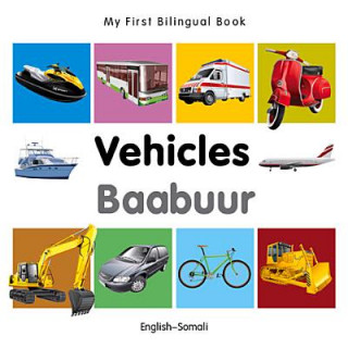My First Bilingual Book - Vehicles - English-somali