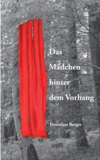 Madchen hinter dem Vorhang