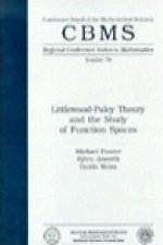 Littlewood Paley Theory and the Study of Functional Spaces Papers