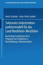 Sektorales Industriekonjunkturmodell Fur Das Land Norddhein-Westfalen