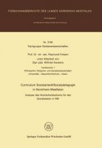Curriculum Sozialarbeit/Sozialpadagogik in Nordrhein Westfalen