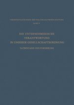 Unternehmerische Verantwortung in Unserer Gesellschaftsordnung
