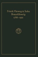 Verlagskatalog Von Friedr. Vieweg & Sohn in Braunschweig, 1786-1911: Herausgegeben Aus Anlass Des Hundertfunfundzwanzigjahrigen Bestehens Der Firma, G