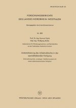 Automatisierung Des Arbeitsablaufes in Der Spanabhebenden Fertigung