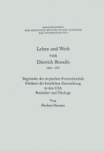 Leben Und Werk Von Dietrich Brandis 1824-1907