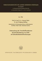 Untersuchung Der Verschleissreaktionen Bei Der Bearbeitung Von Stahl Mit Schnellarbeitsstahlwerkzeugen