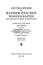 Encyklopadie Der Mathematischen Wissenschaften Mit Einschluss Ihrer Anwendungen
