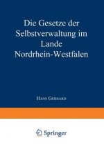 Die Gesetze Der Selbstverwaltung Im Lande Nordrhein-Westfalen