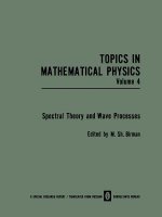 Spectral Theory and Wave Processes