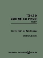 Spectral Theory and Wave Processes