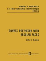 Convex Polyhedra with Regular Faces
