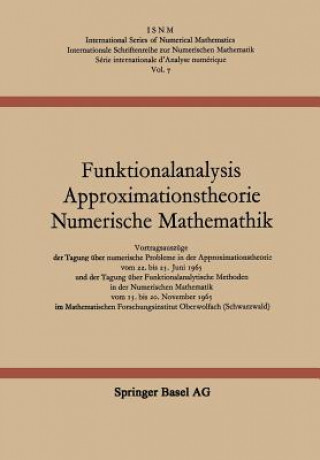 Funktionalanalysis Approximationstheorie Numerische Mathematik