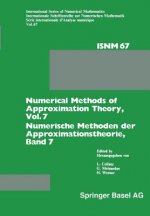 Numerical Methods of Approximation Theory, Vol. 7 / Numerische Methoden Der Approximationstheorie, Band 7