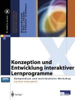 Konzeption und Entwicklung interaktiver Lernprogramme, 1
