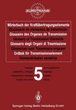 Wörterbuch der Kraftübertragungselemente / Diccionario de elementos de transmisión / Glossaire des Organes de Transmission / Glossary of Transmission