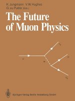 The Future of Muon Physics, 1