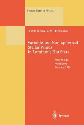 Variable and Non-spherical Stellar Winds in Luminous Hot Stars, 1