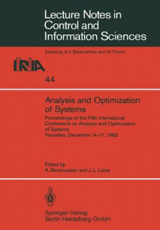 Analysis and Optimization of Systems