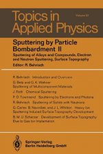Sputtering by Particle Bombardment II, 1