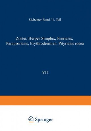 Zoster - Herpes Simplex - Psoriasis Parapsoriasis - Erythrodermien Pityriasis Rosea