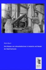 Drei Klassen von Lohnarbeiterinnen in Industrie und Handel der Stadt Karlsruhe