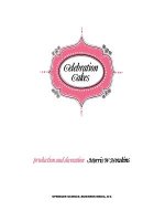 Celebration Cakes, 1