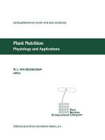 Plant Nutrition - Physiology and Applications, 2