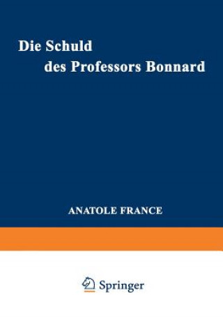Schuld Des Professors Bonnard