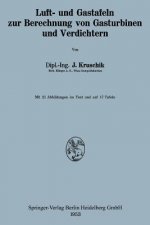 Luft- Und Gastafeln Zur Berechnung Von Gasturbinen Und Verdichtern