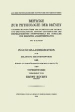 Beitrage Zur Physiologie Der Drusen
