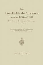 Geschichte Des Wismuts Zwischen 1400 Und 1800