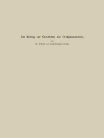 Beitrag Zur Geschichte Der Grossgasmaschine