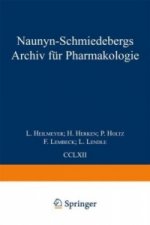 Naunyn Schmiedebergs Archiv für Pharmakologie, 4 Teile