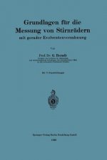 Grundlagen Fur Die Messung Von Stirnradern Mit Gerader Evolventenverzahnung