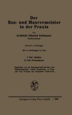 Bau- Und Maurermeister in Der Praxis