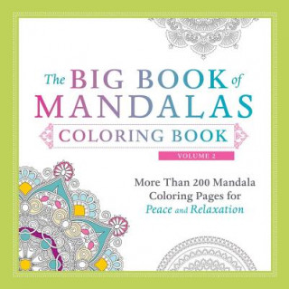 Big Book of Mandalas Coloring Book, Volume 2
