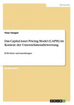 Capital Asset Pricing Model (CAPM) im Kontext der Unternehmensbewertung