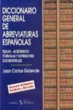 Diccionario General De Abreviaturas Espa