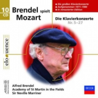 Brendel spielt Mozart, 10 Audio-CDs