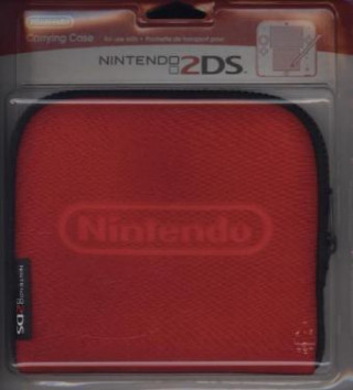 Nintendo 2DS Tasche black + red